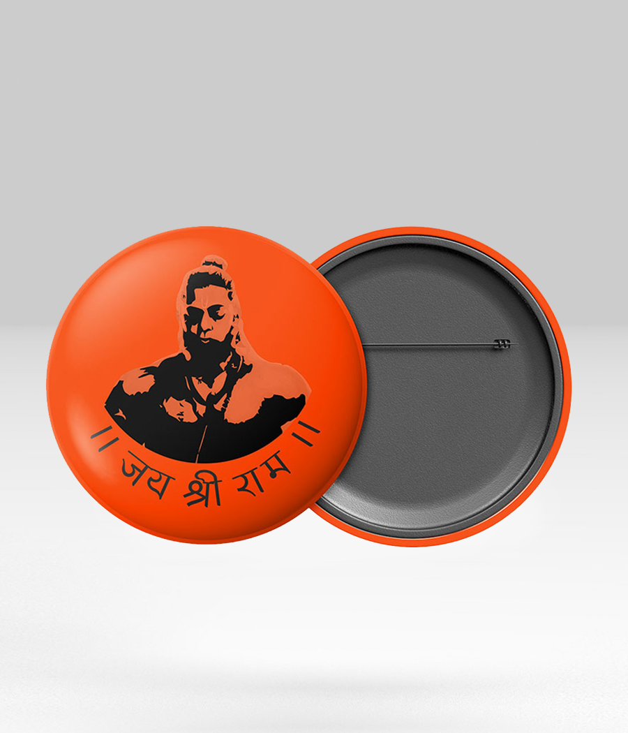 Jai Shree Ram Hanuman Badge