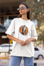 Official Lal Salaam Moideen on fire Oversize T-Shirt
