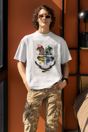 Official Harry Potter - Dormiens Nunquam Unisex Oversized T-shirt