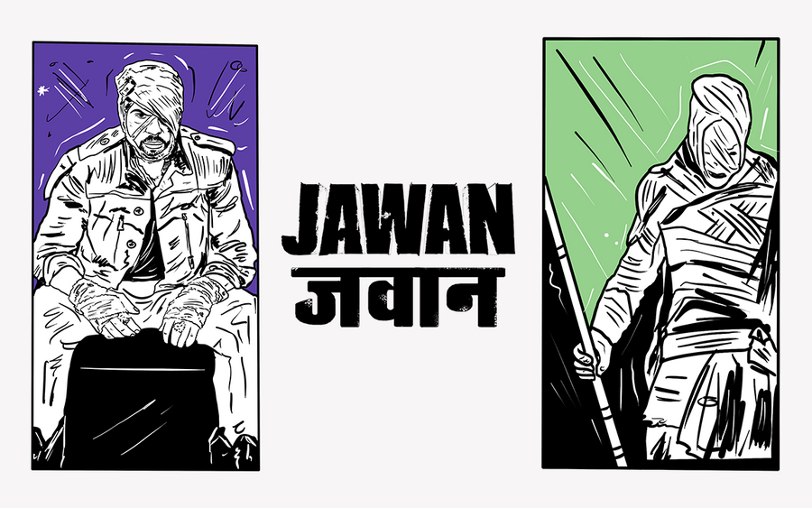 Jawan Official Quirky SRK Comic Mug