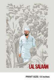 Official Lal Salaam Sabka Favourite Moideen Oversize T-shirt