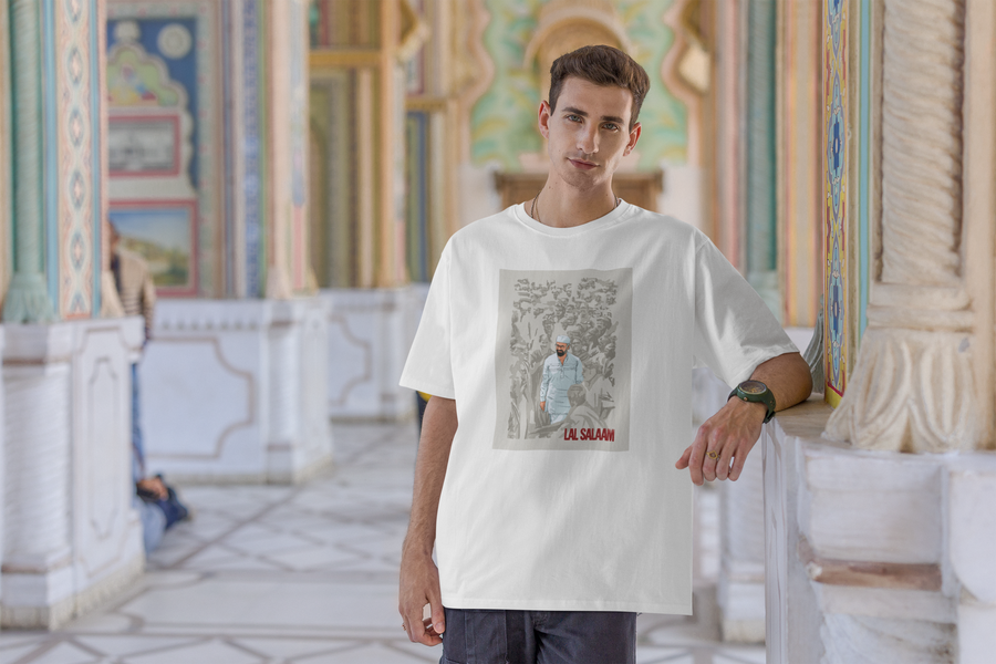 Official Lal Salaam Sabka Favourite Moideen Oversize T-shirt
