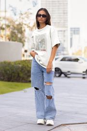 Official Lal Salaam Sabka Favourite Moideen Oversize T-shirt