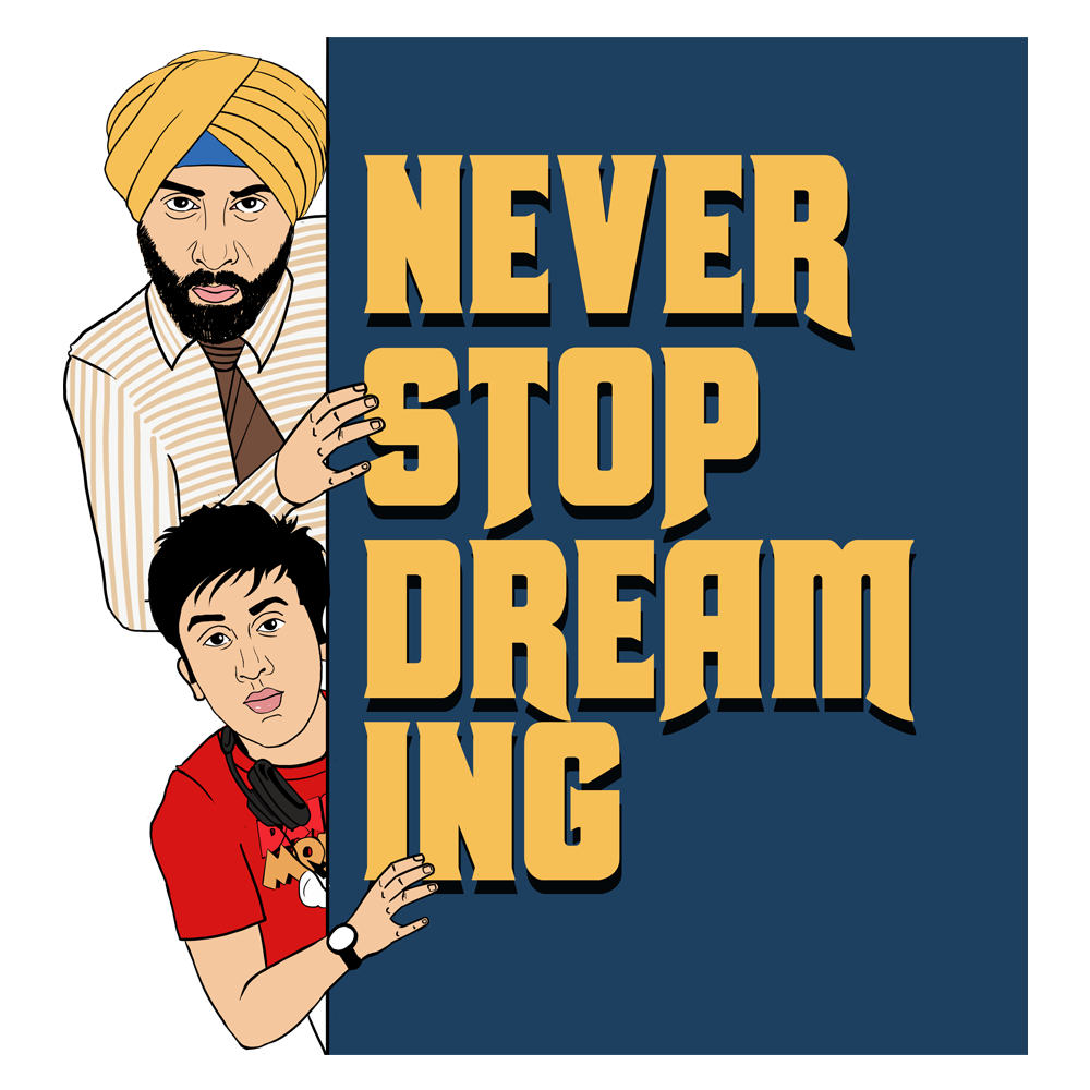Never Stop Dreaming Oversize T-shirt