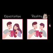 Expectations vs Reality Oversize T-shirt