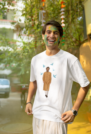 Official Lal Salaam Moideen Fly High Oversize T-shirt