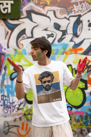 Official Lal Salaam Moideen Bhai Graphic Oversize T-Shirt