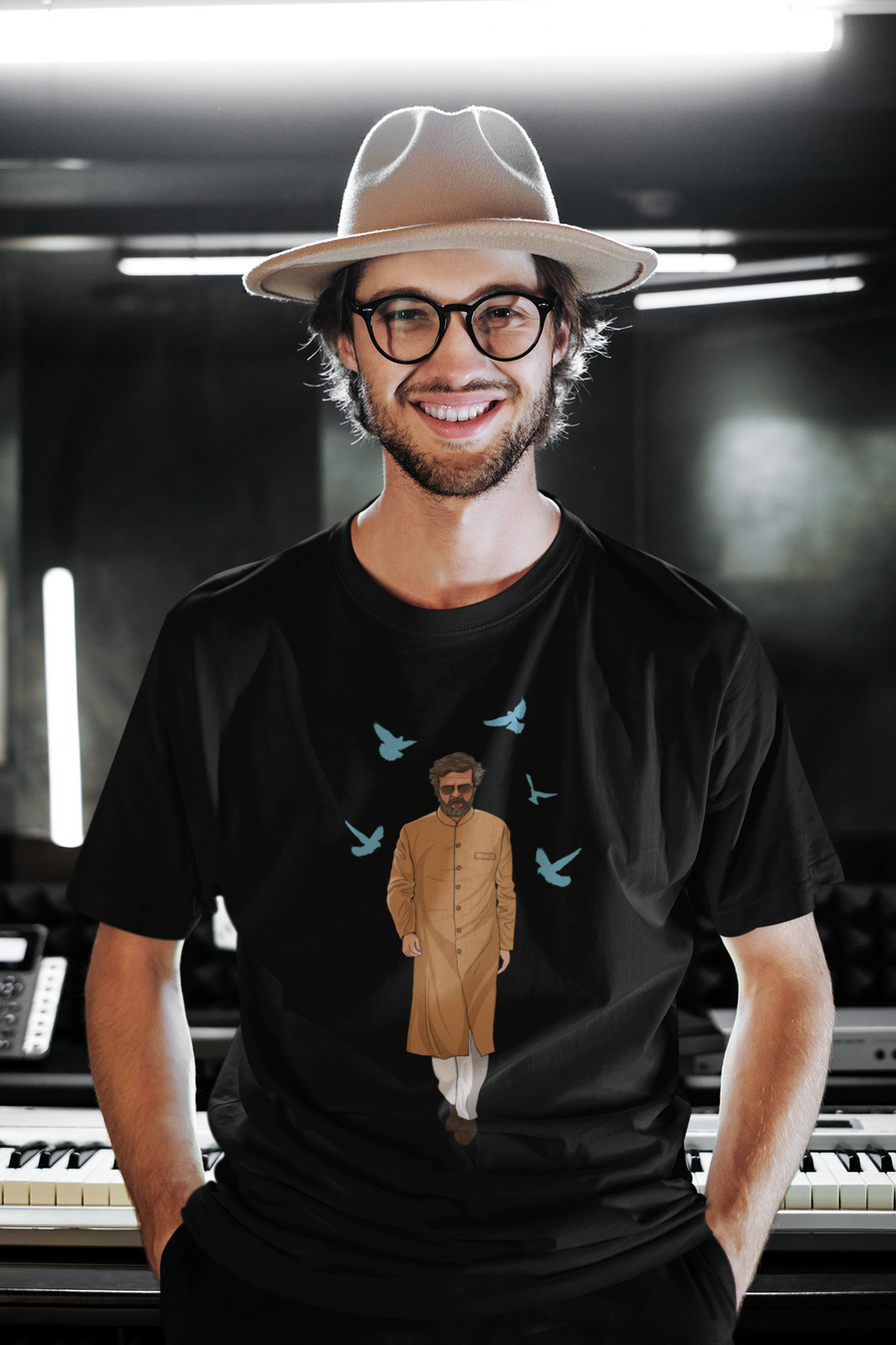 Official Lal Salaam Moideen Fly High Oversize T-shirt