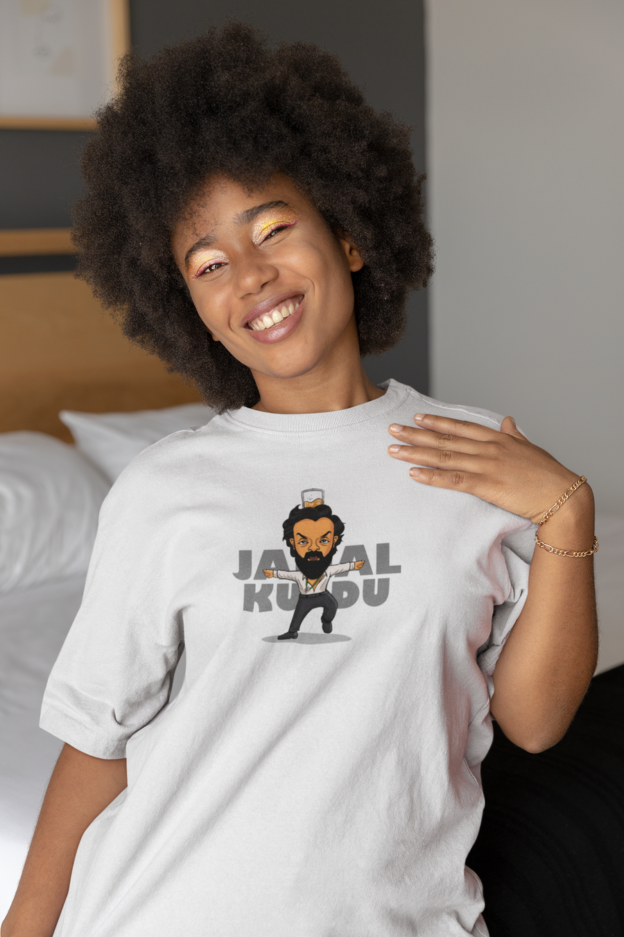Official Animal Bold Bobby Kudu Art Oversize T-shirt