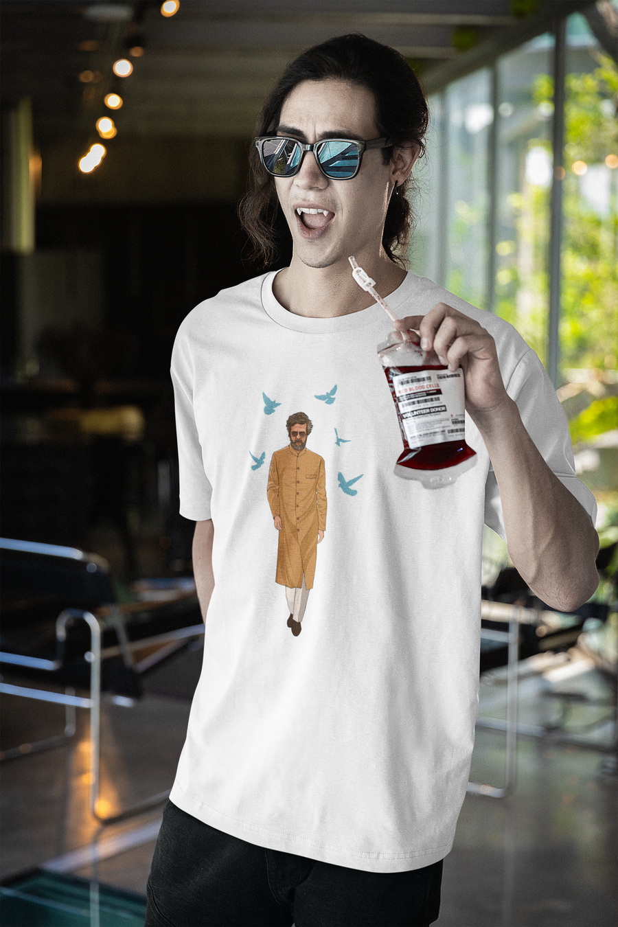 Official Lal Salaam Moideen Fly High Oversize T-shirt