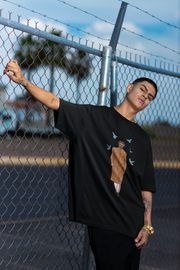 Official Lal Salaam Moideen Fly High Oversize T-shirt