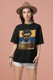 Official Lal Salaam Moideen Bhai Graphic Oversize T-Shirt