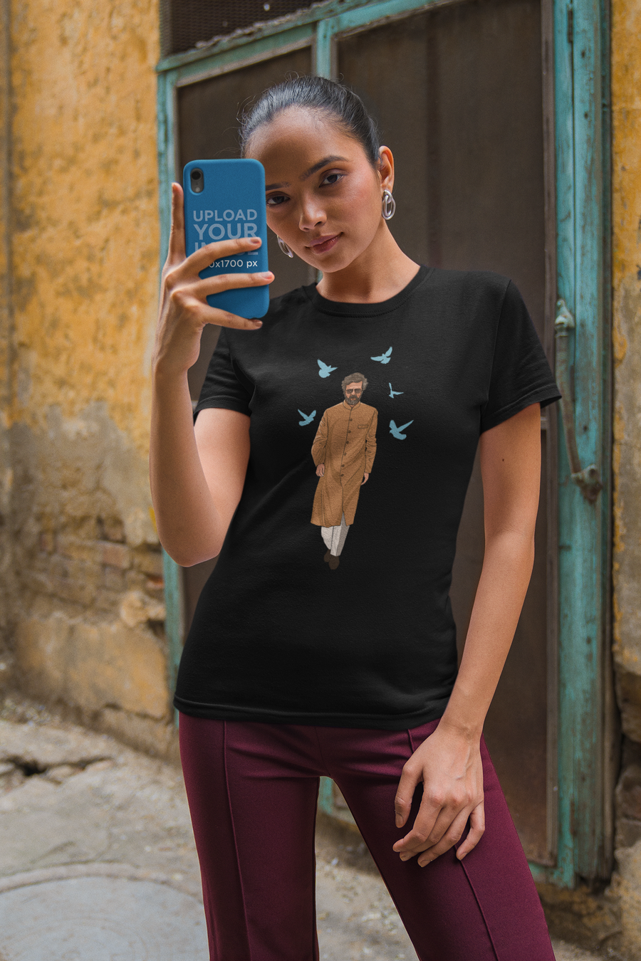 Official Lal Salaam Moideen Fly High Oversize T-shirt