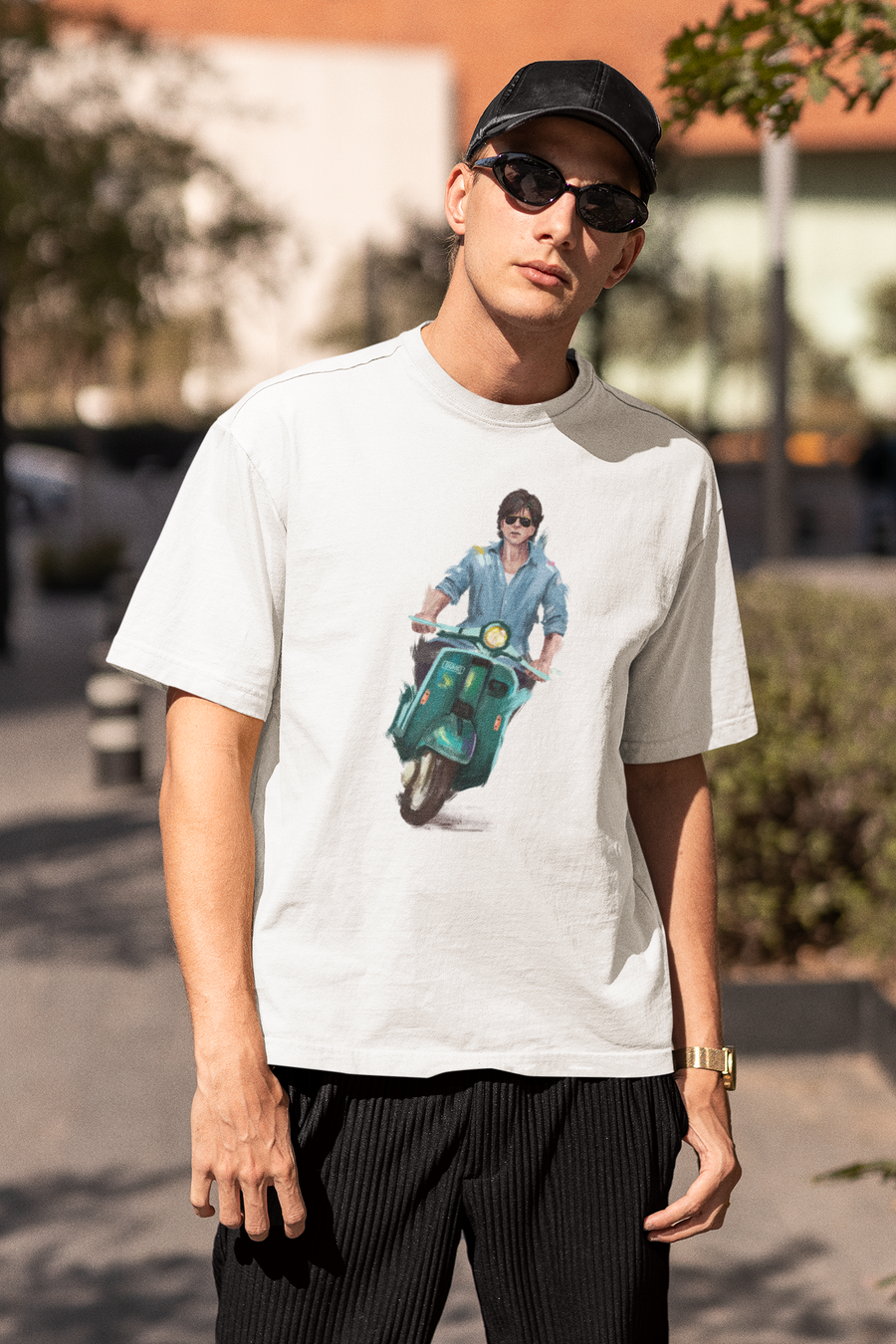 Official Dunki Scooter Oversize T-shirt