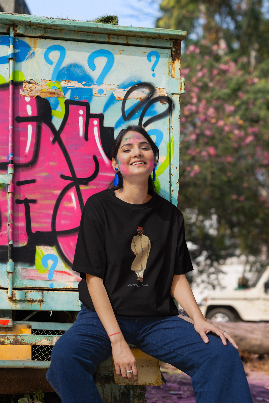 Official Lal Salaam Dignified Moideen Oversize T-shirt