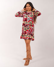 Floral Ruffle Dress