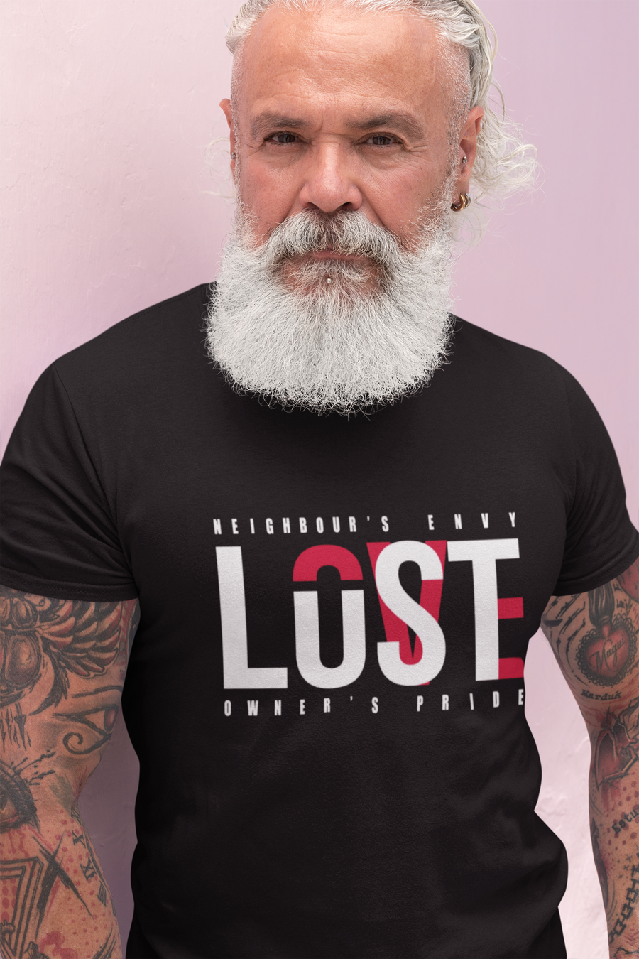 Love/Lust Graphic T-Shirt Black