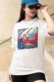 Official Crew on Duty Graphic Oversize T-shirt