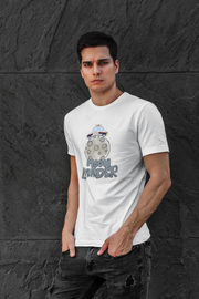 Moon Lander Graphic White T-Shirt