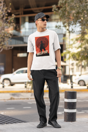 Official Pushpa 2 Inspired Wildfire Hu Main Oversized T-shirt