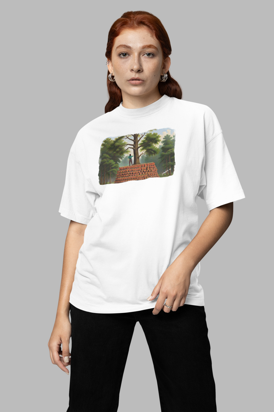 Official Pushpa 2 Inspired Pushparaj Oversized T-Shirt