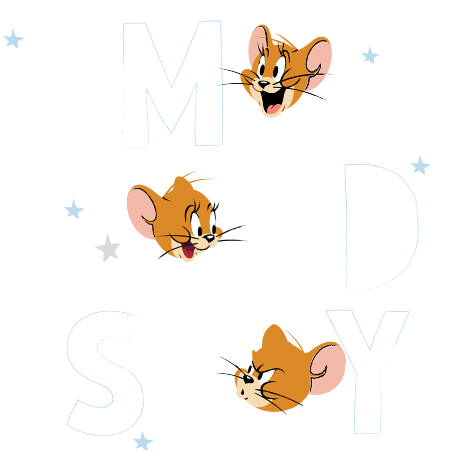 Official Tom & Jerry - Small & Silly Oversized T-Shirt