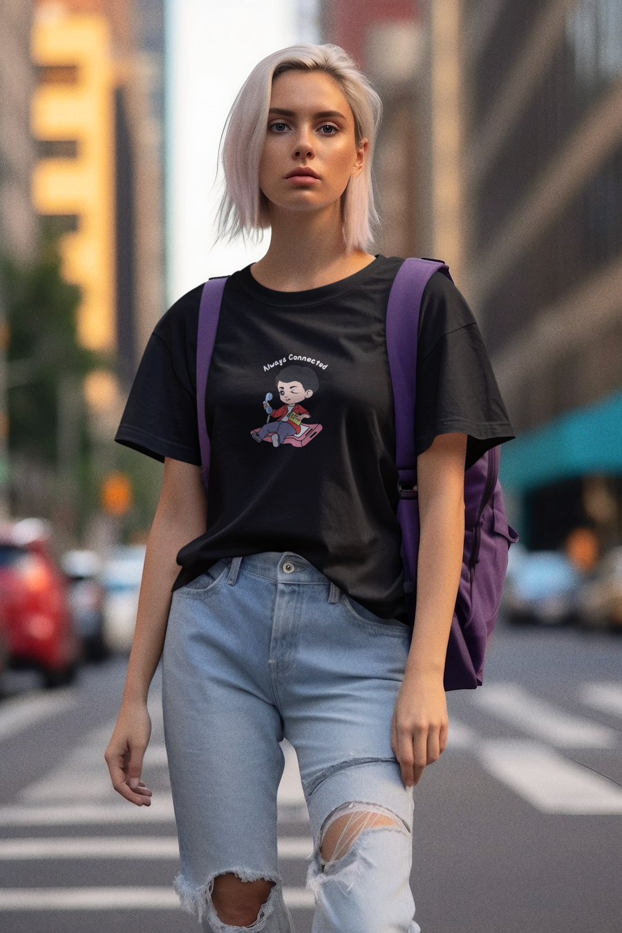 Always Connected Oversize T-shirt