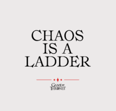 Official GOT - Chaos Is A Ladder Oversize T-shirt