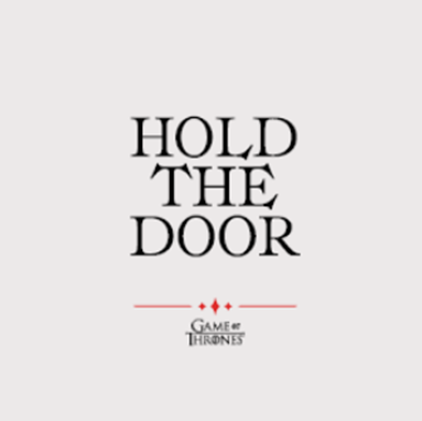 Official GOT - Hold The Door Oversize T-shirt