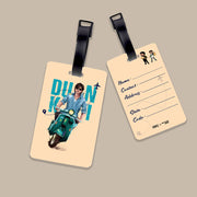Official Dunki Airlines PVC Luggage Tags (Pack of 2)