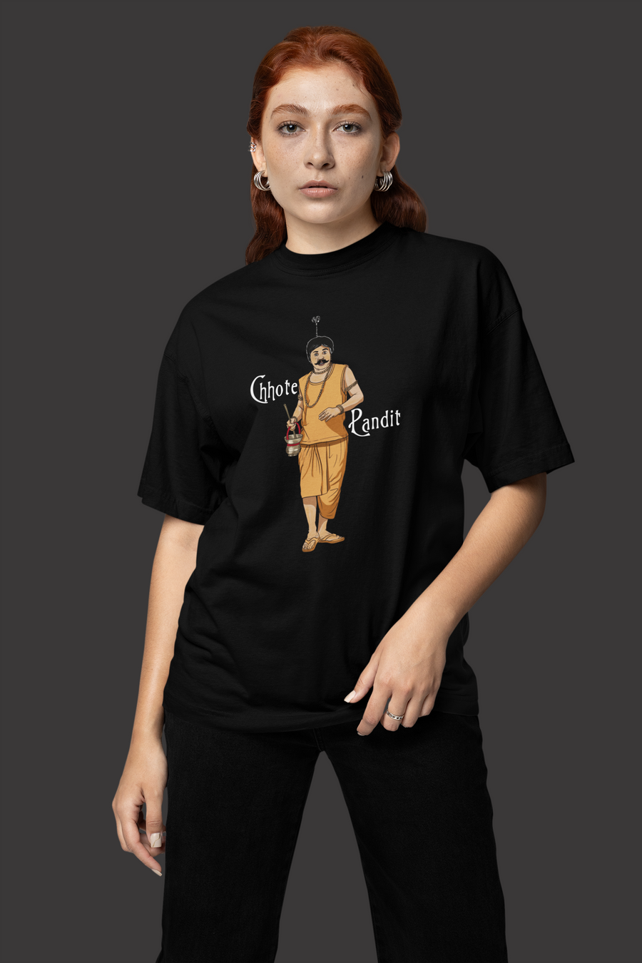 BB3 Inspired Chhote Pandit Oversized Tshirts