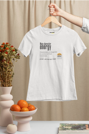 Ener Z White Graphic T-Shirt