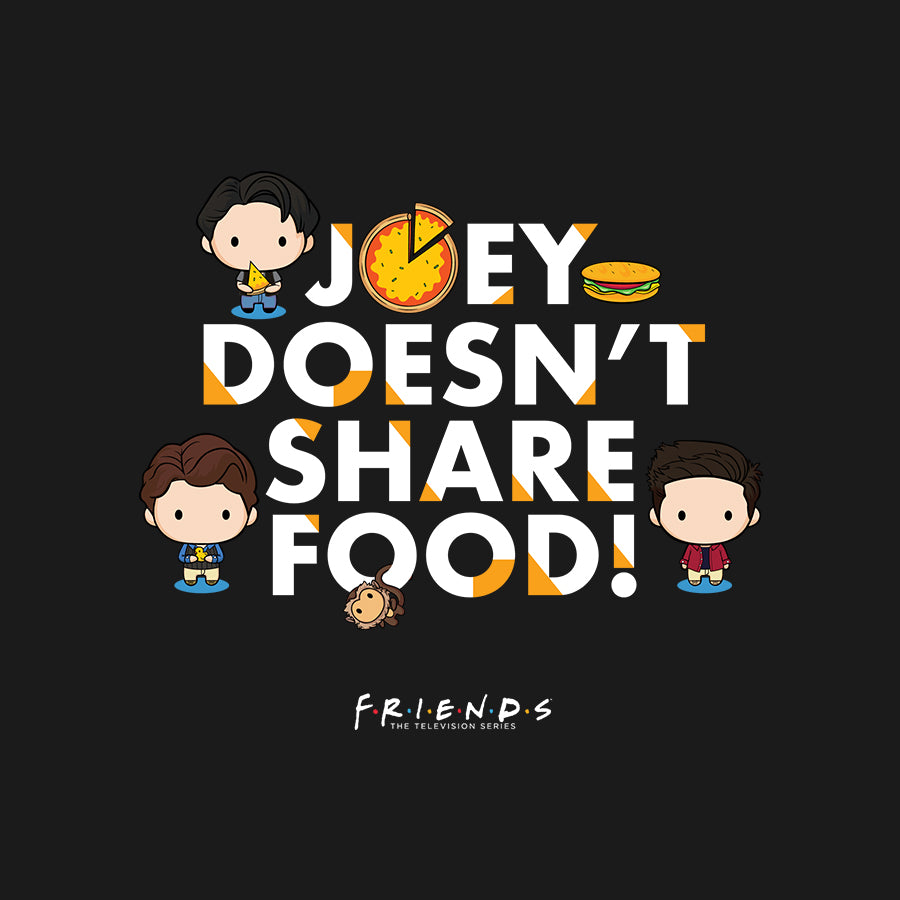 Official Friends - Joey Does not share food Oversize T-shirt
