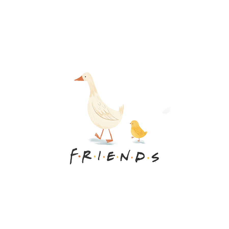 Official Friends - The Chick Oversize T-shirt