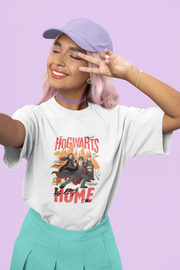 Official Harry Potter - Hogwarts Home Unisex Oversized T-shirt