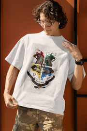 Official Harry Potter - Dormiens Nunquam Unisex Oversized T-shirt