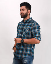 Wan Checkered Full Sleeve Shirt