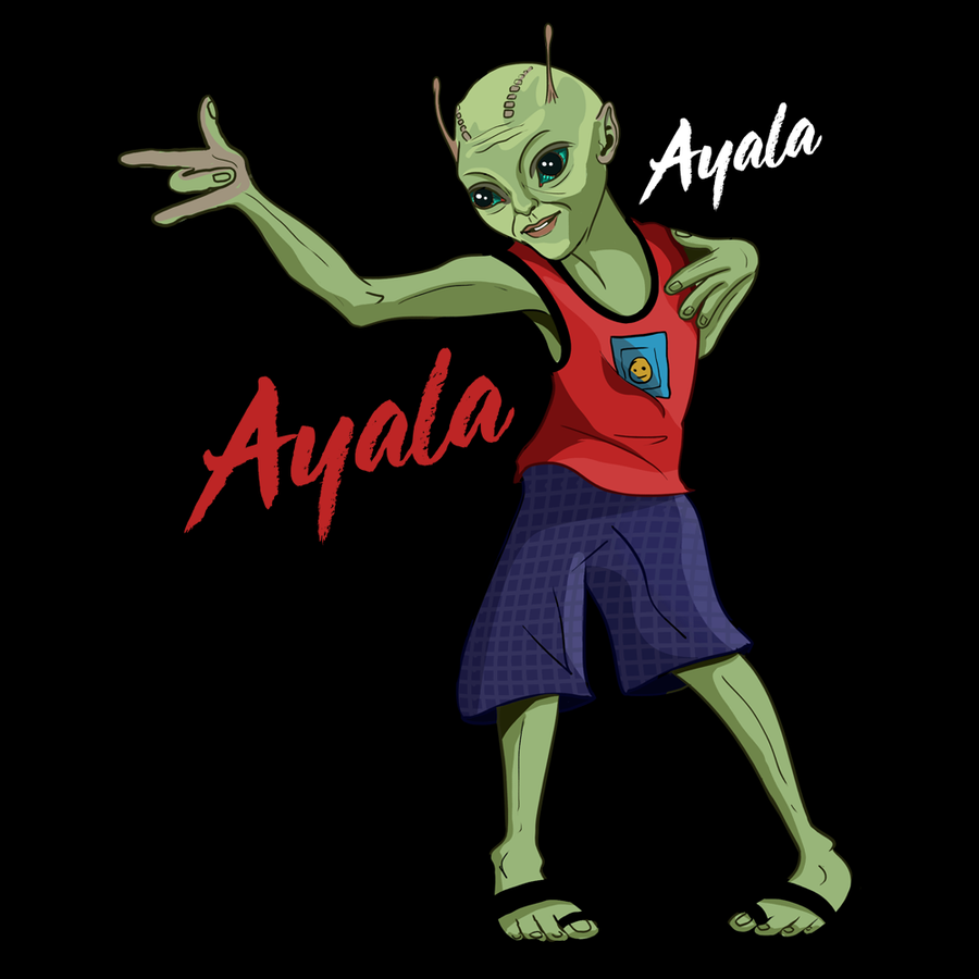 Official Ayalaan Ayala Ayala Oversize T-Shirt
