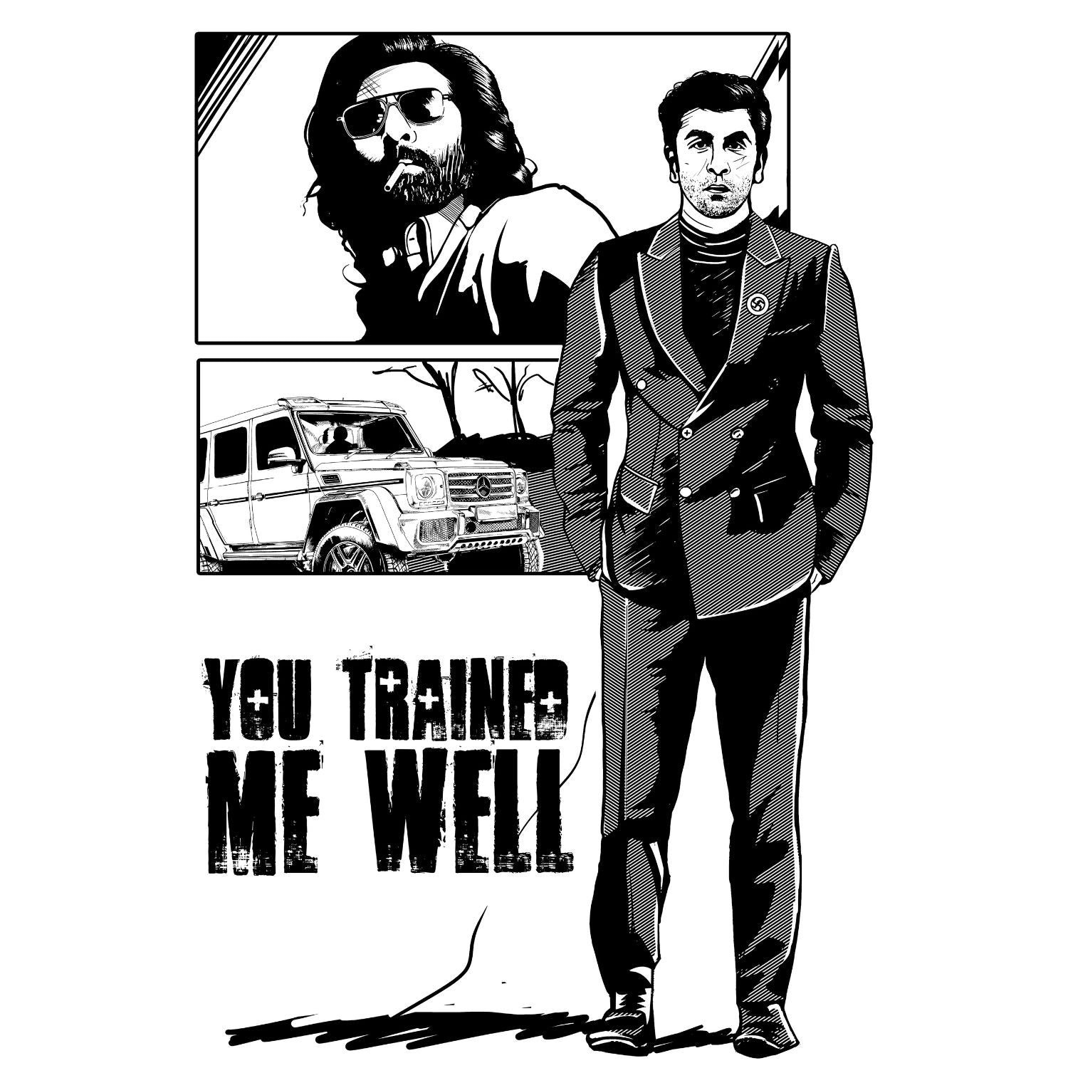 Animal Official "Trained me Well" Hoodie