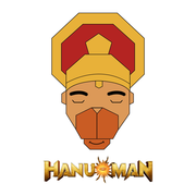 Official Hanuman Logo Fleece Hoodie