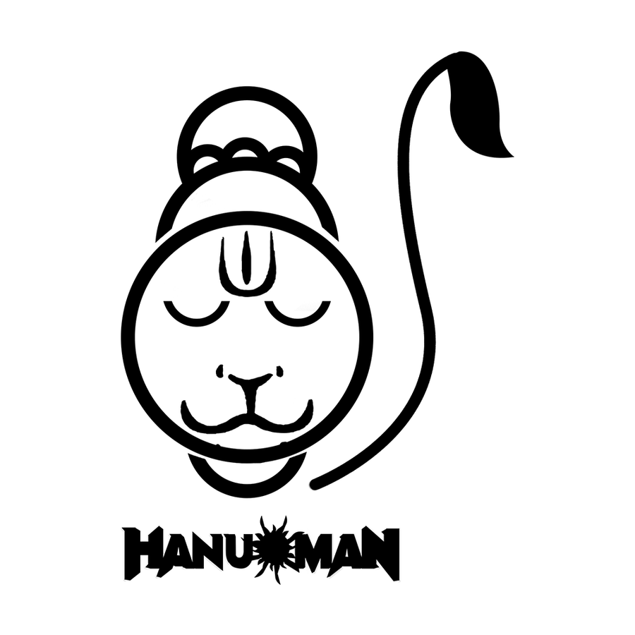 Official Hanuman Art Oversize Tee