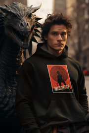 Officially Licensed Pushpa 2 Inspired Wildfire Sketch Hoodie