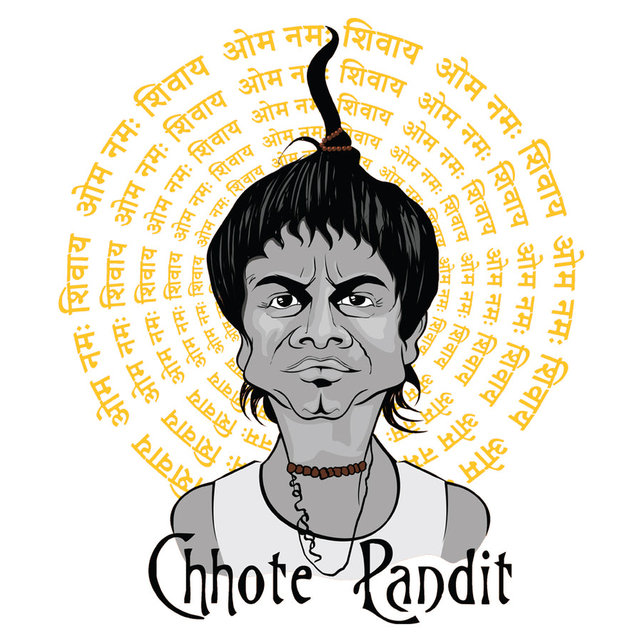 BB3 Inspired Chhote Pandit Oversized Tshirt