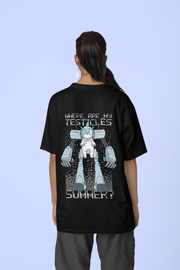 Official Rick & Morty - Where Are My Testicles Oversize T-shirt