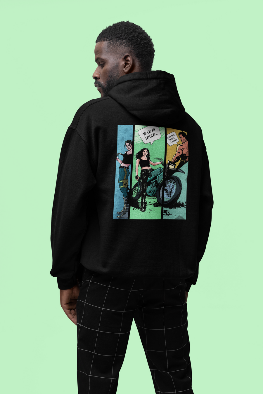 Official Ganapath Comic Book Hoodie
