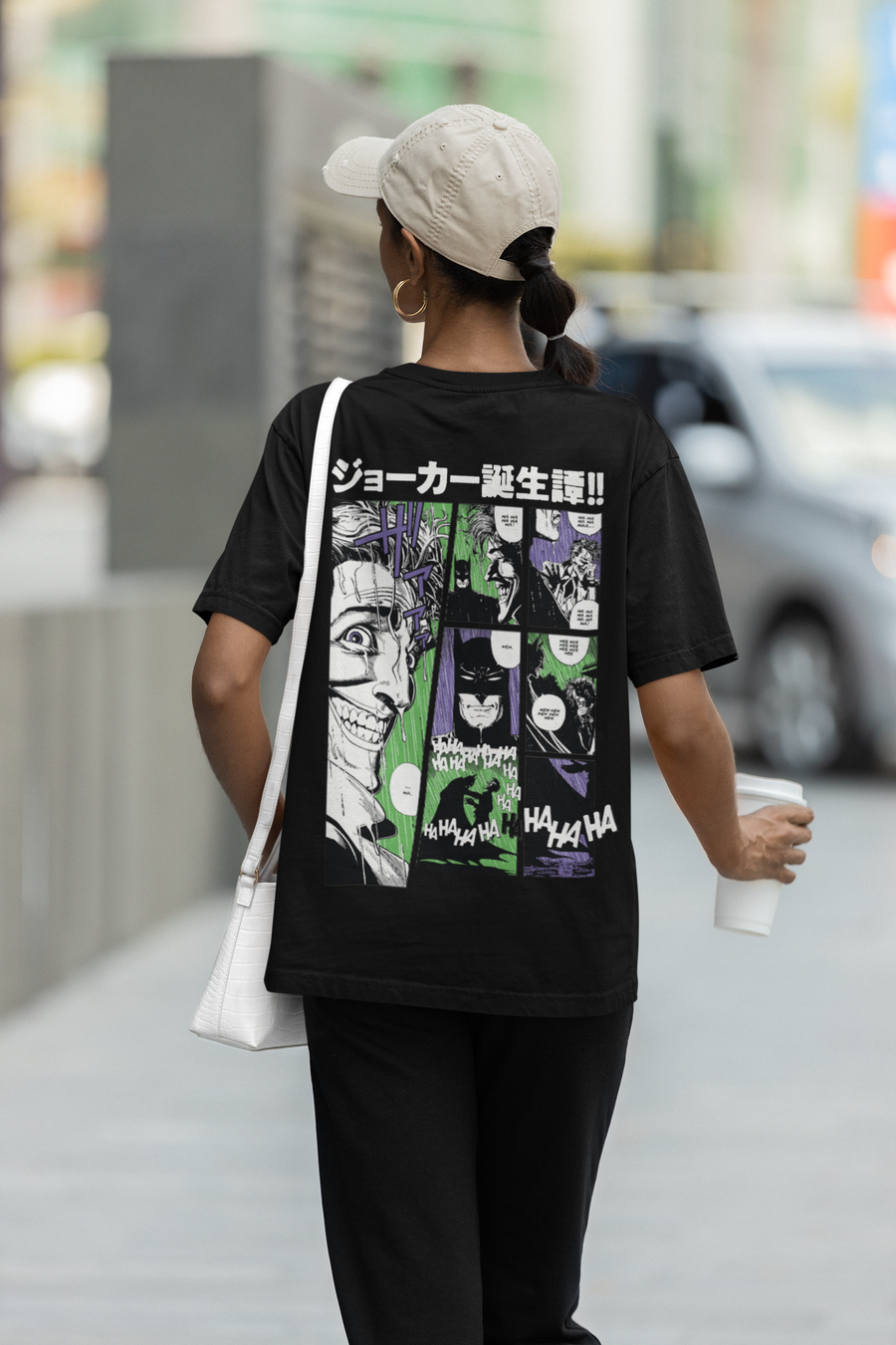 Official Batman Chase the Joker Oversize T-shirt