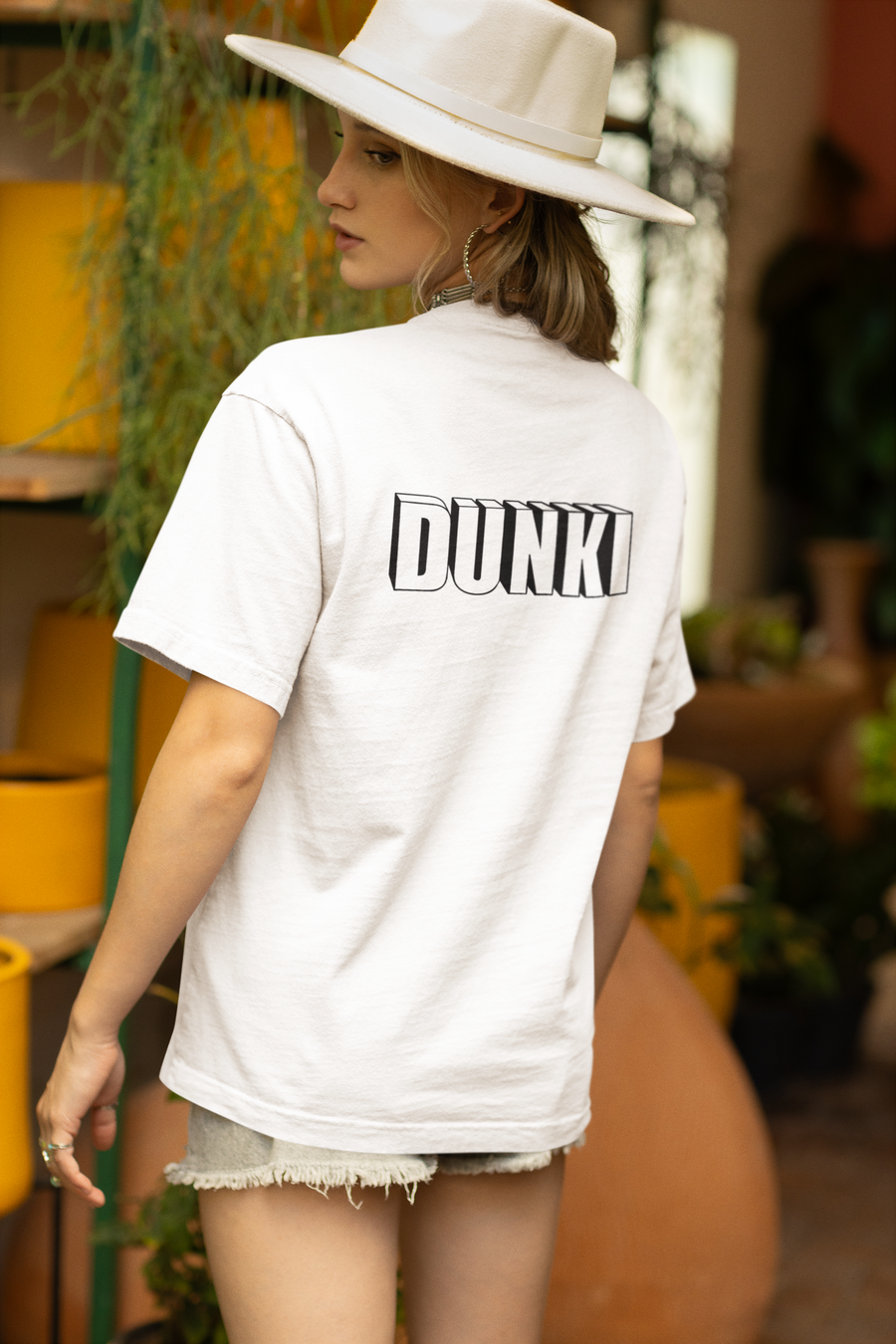 Official Dunki Back Print Oversize Tee
