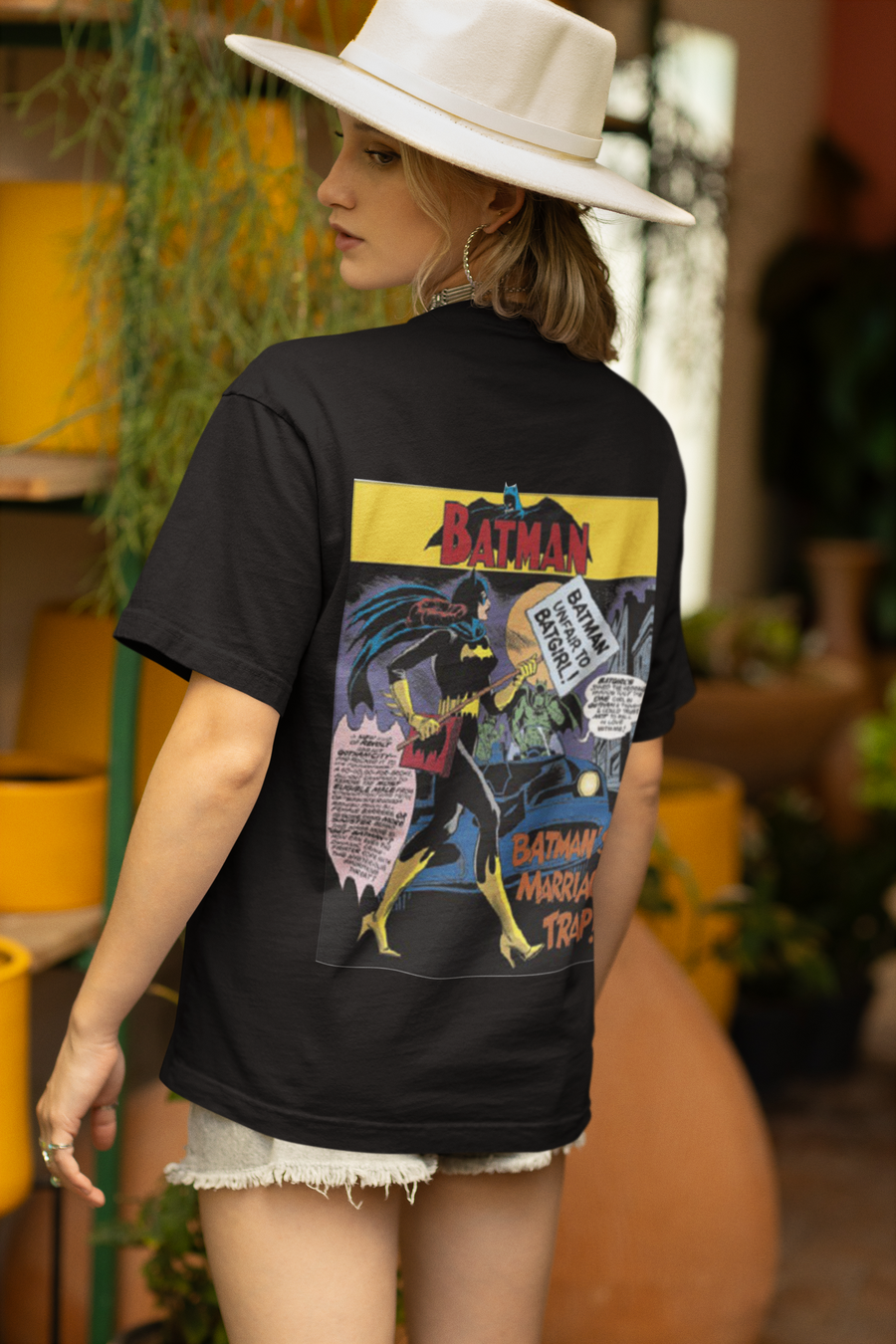 Official Batman & Batgirl Oversize T-shirt