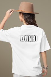 Official Dunki Back Print Oversize Tee