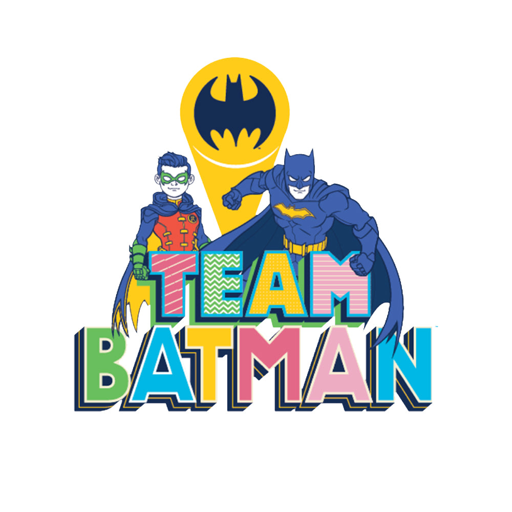 Official Batman We are a Team Oversized T-shirt.
